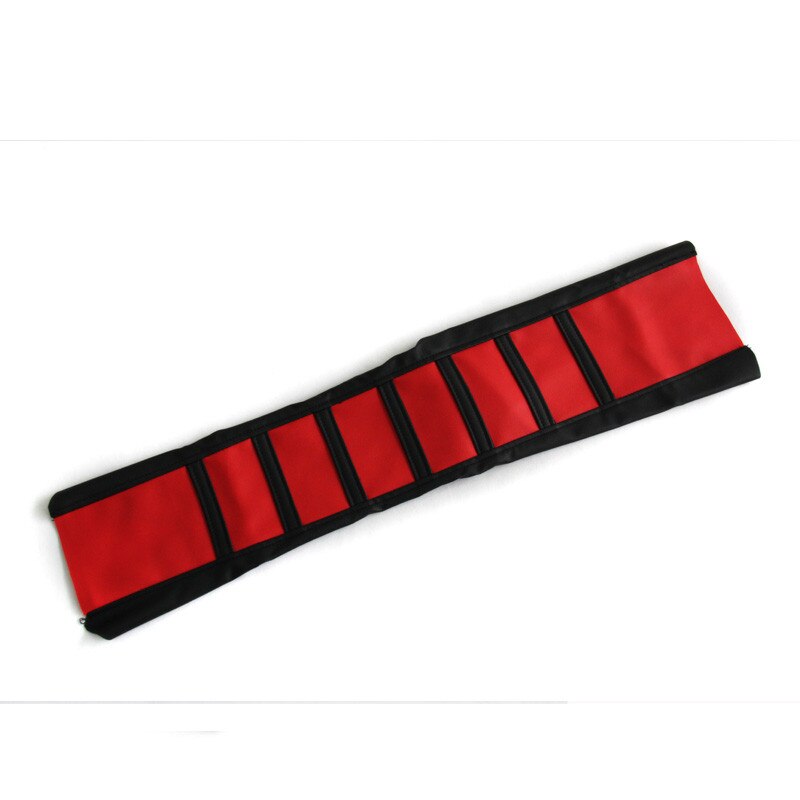 Funda de asiento de motocicleta PUC Funda de cuero housse de selle motocross funda de asiento de cuero сиденье asiasiasiasient: RED