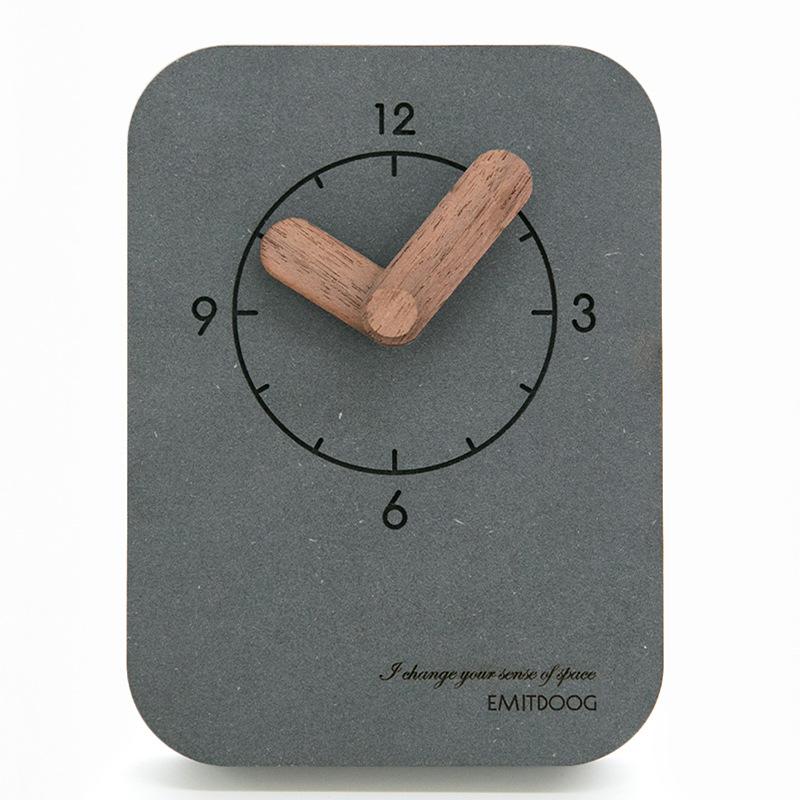 In Voorraad Desktop Klok Europese Tafel Klokken Modern Creatieve Woonkamer Kinderkamer Kid Horloge Mute Geschikt Voor: E