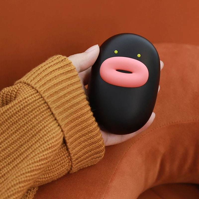 Scaldamani elettrico ricaricabile portatile mini 2 in 1 scaldamani USB riscaldatore tascabile riscaldamento pratico scaldino riscaldatore viaggio a casa