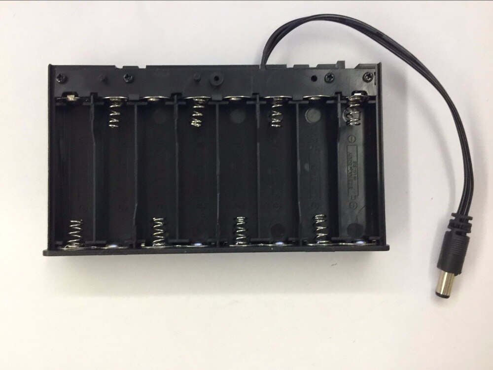 5 stück diy 12v 8 x batteriehalter gehäuse box mit kabeln schalter mosunx future digital  f35
