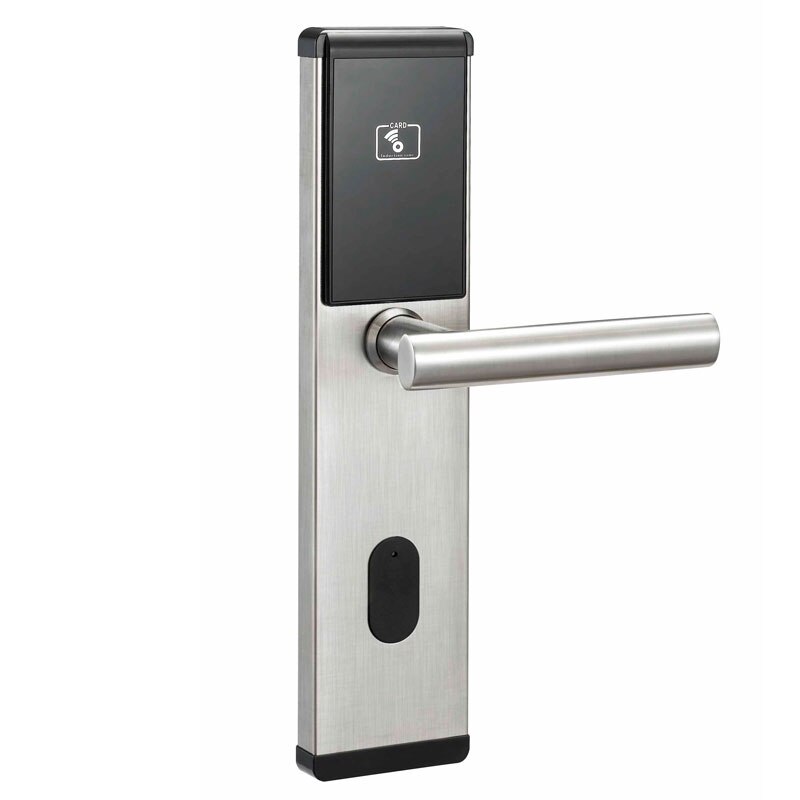 Digital security keyless entry home door locks rfid locks for office/ hotel: sliver