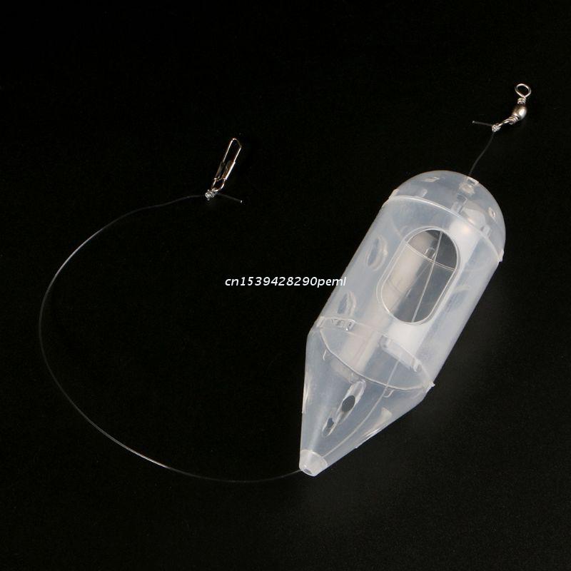 1PC Small Bait Cage Fishing Trap Basket Feeder Holder Catcher For Angler