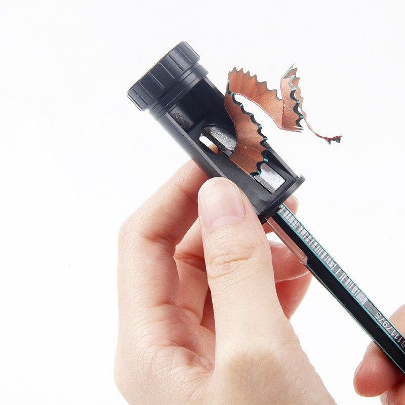 Single hole mini pen planer and sharpener single hole rotary penknife school student supplies