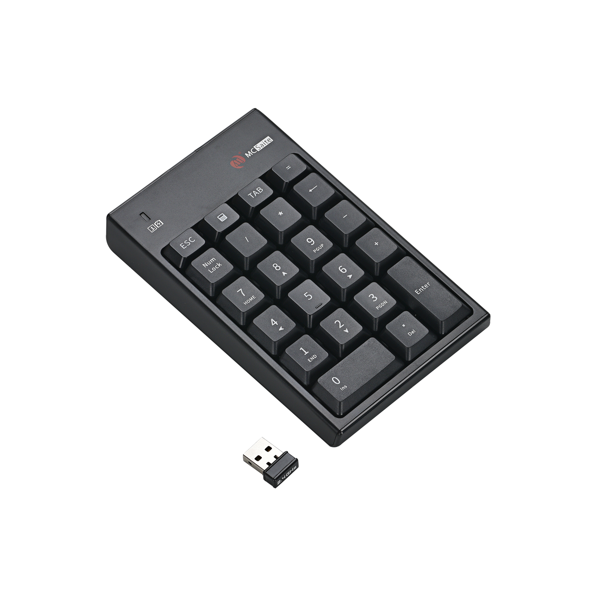 MC SAITE Keyboard 22 key 2.4G With ESC tab = calculator numeric keypad