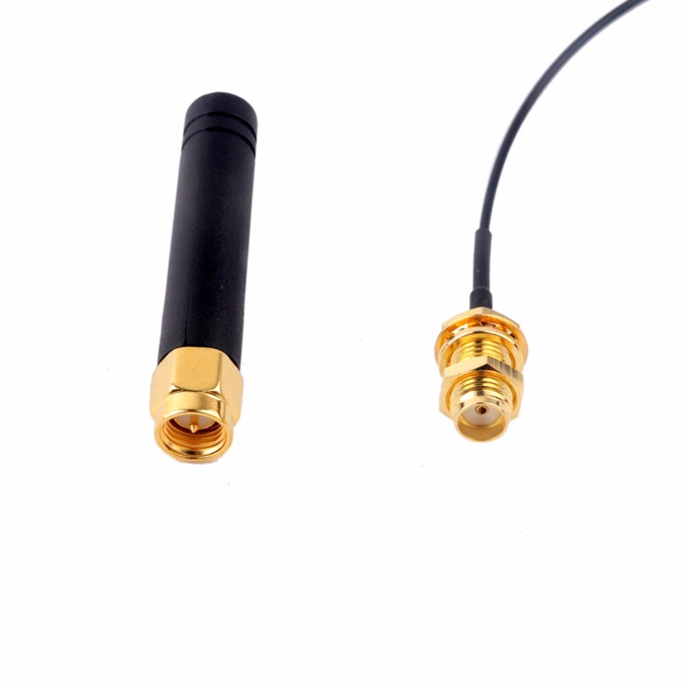 2 uds. Antena de conector Lora de 915MHz U.FL IPEX a SMA para tablero de Lora, IOT Lora32u4 II, módulo Wifi Lora32 Lora, RCmall FZ3681