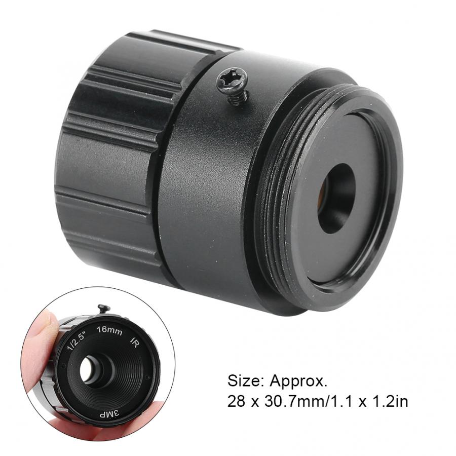CCTV Fixed Lens 16mm 3MP Mount CS High Definition for Camera HD Camera Lens CWFL1614-3MP-A
