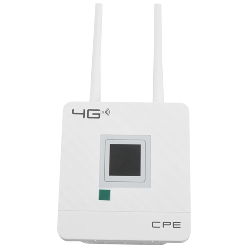 Draadloze Cpe 4G Wifi Router Draagbare Gateway Fdd Tdd Lte Wcdma Gsm Externe Antennes Sim Card Slot Wan/lan-poort Eu Plug: Default Title