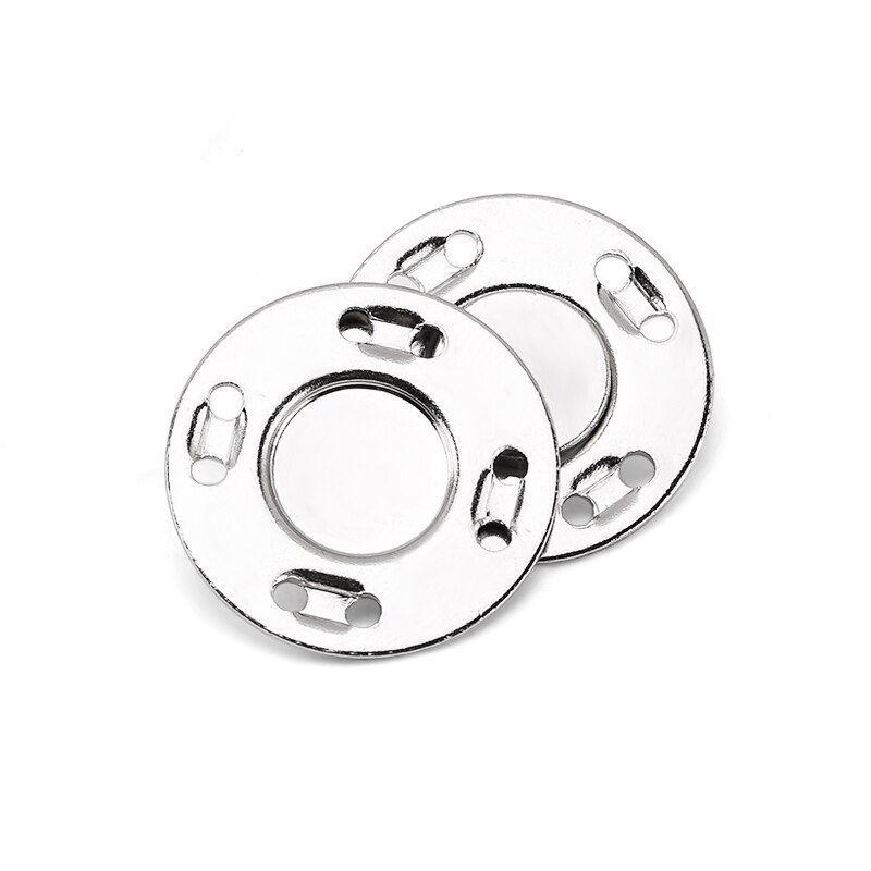 5 par szycia metalowe guziki magnes kamień kolorowe automatyczne zatrzaski magnetyczne niewidoczne walizka torba płaszcz klamra DIY rękodzieło: 21mm 5 pairs / nie.13-srebro