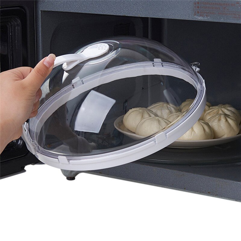 Ogrzewanie mikrofalowe pokrywka przezroczysta wizualizacja oddychający projekt antypoślizgowy uchwyt korek oleju narzędzie kuchenne