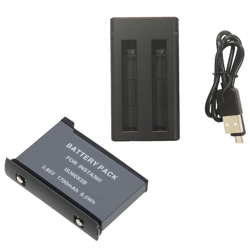 Batteria al litio e accessori per ricarica rapida batteria per fotocamera per Insta 360 One X2