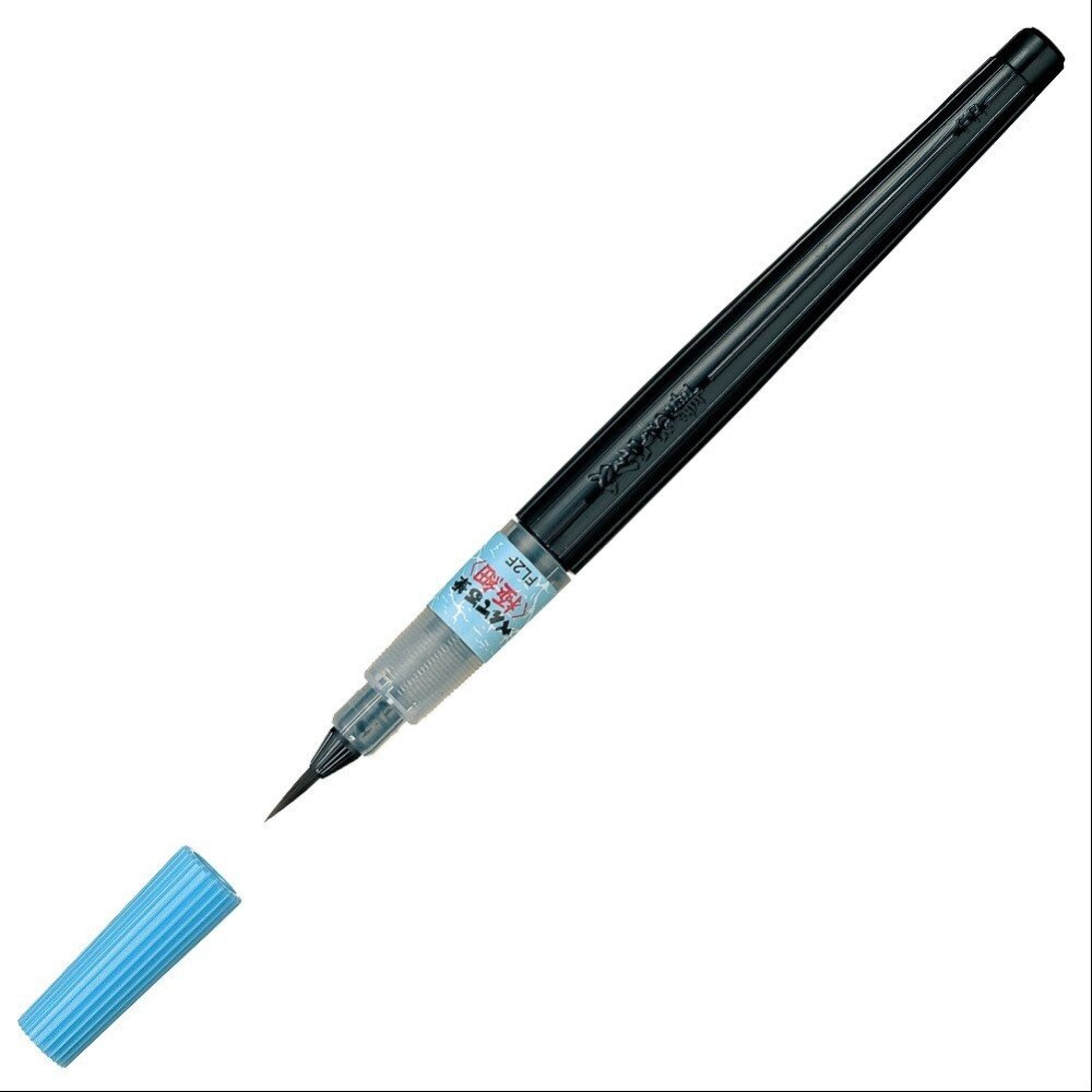Pentel-pluma de pincel Fude, pincel de caligrafía de acuarela recargable portátil, Extra fino, mediano y atrevido, para dibujar, pintar y escribir, 1 unidad