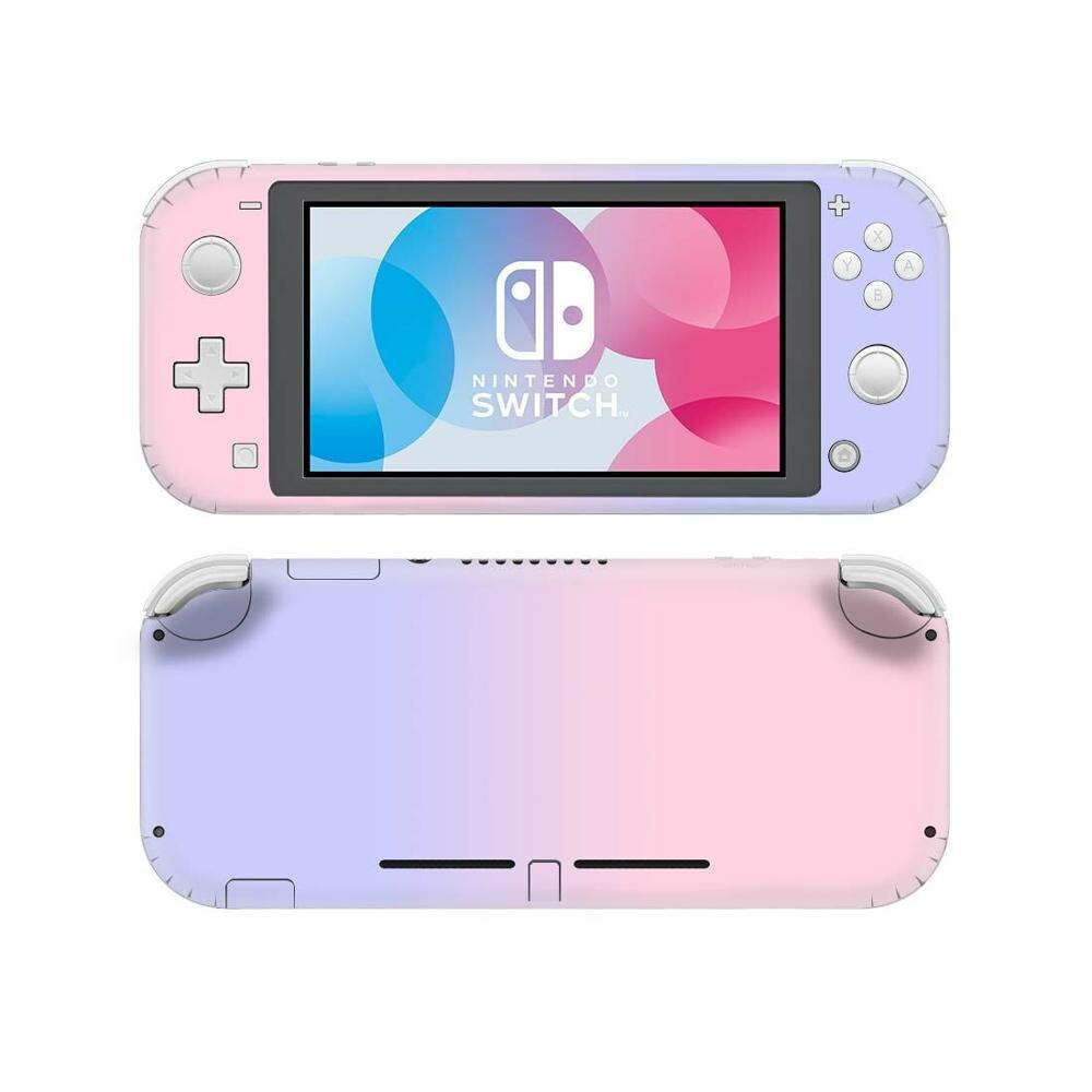 Pure Color Pink Purple NintendoSwitch Skin Sticker Decal For Nintendo Switch Lite Protector Nintend Switch Lite Skin Sticker: YSNSL1145