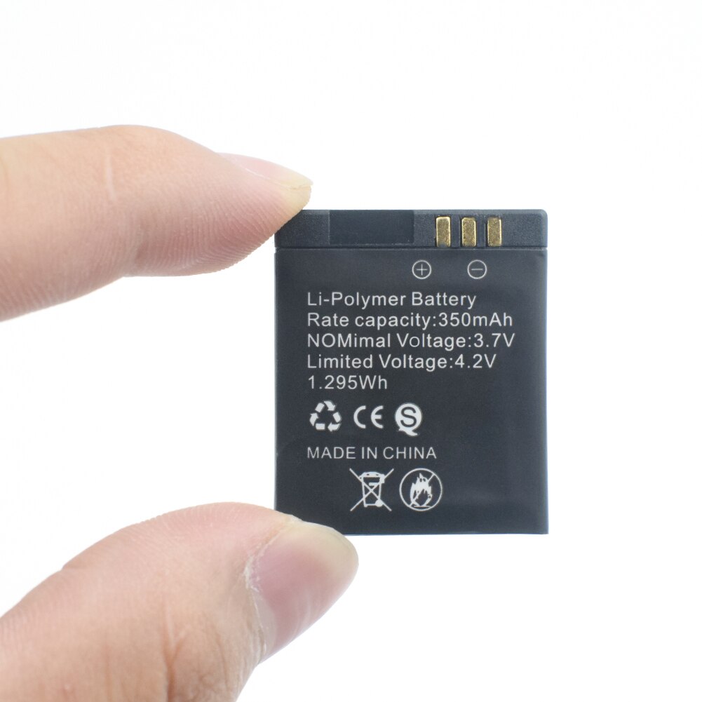 Smartwatch batterie pour montre intelligente GT08 3.7V 350mah Rechargeable Lithium li ion batterie de remplacement pour montres intelligentes GT08