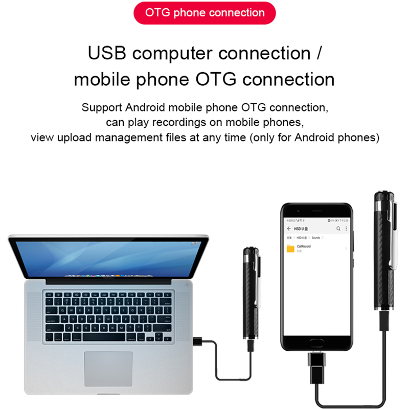 Hidden spy dictation device, mini pen, recording enabled, digital, small, professional, usb flash drive, secret recording, dictation device, micro audio sound