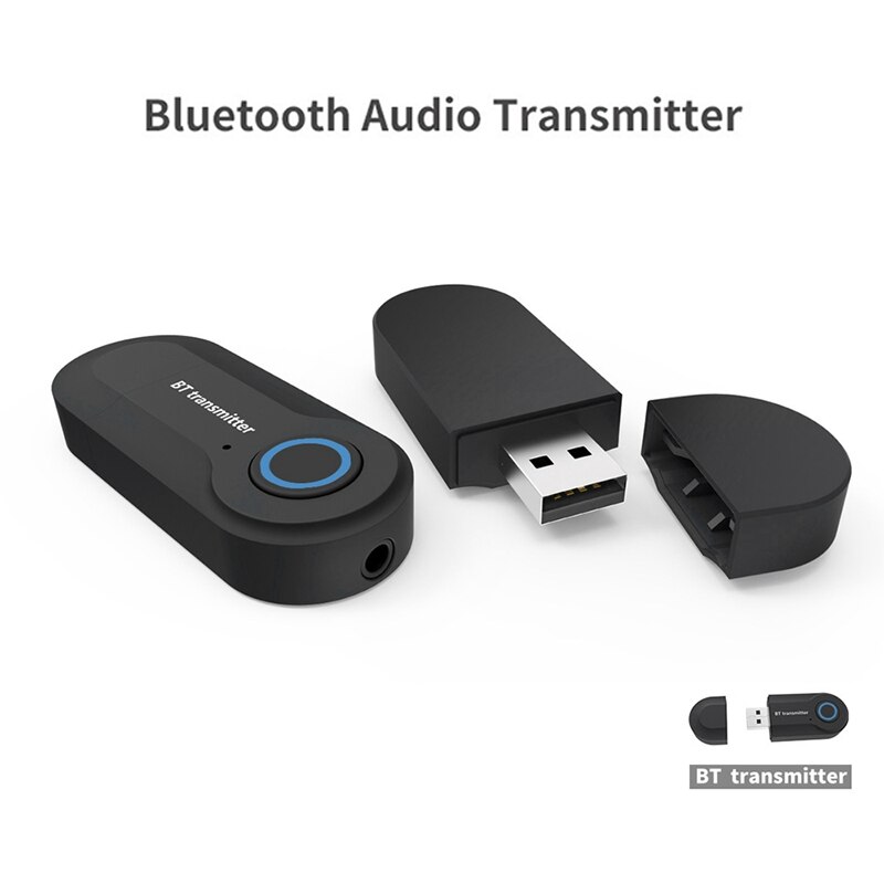 Transmisor de Audio GT-09S 5,0, adaptador de Audio inalámbrico, transmisor de música estéreo para Tv, Pc, reproductor de MP3