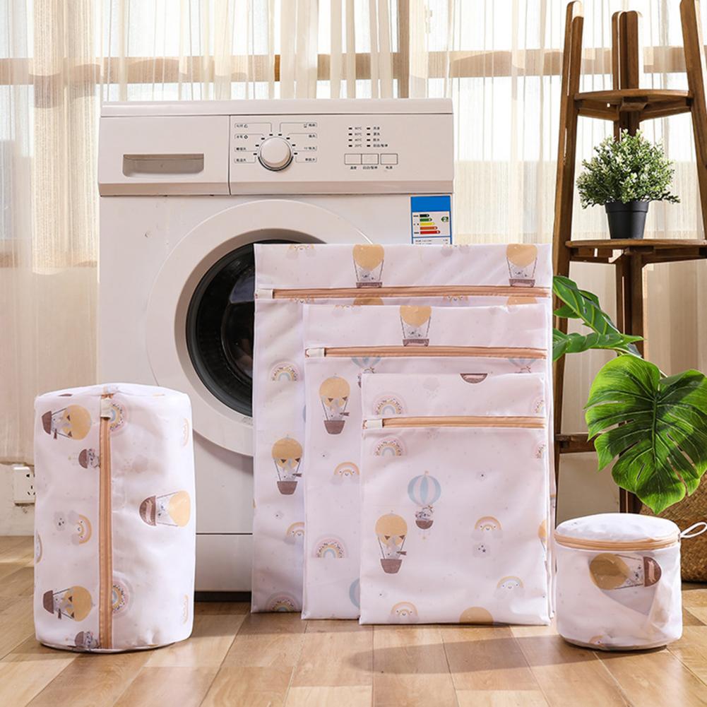 Washing Laundry Bag Foldable Socks Clothes Protection Net Washing Bag Thickened Washing Garment Mesh Bag Zipper Laundry Pouch