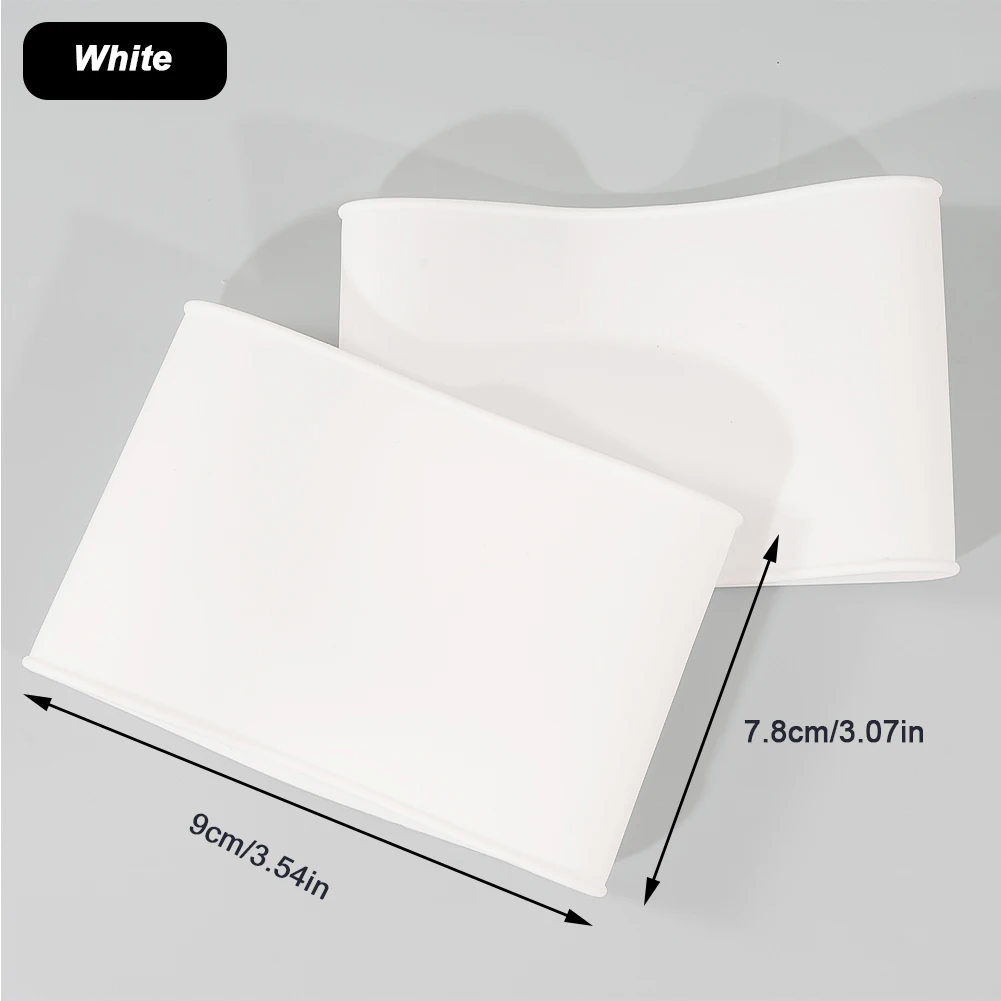 2 pezzi di cinturini per parastinchi da calcio, supporto per parastinchi in silicone, pratica fascia per parastinchi per calcio, corsa, ciclismo, sport: Rosso