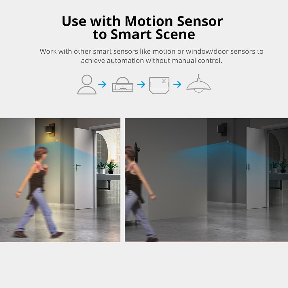 Sonoff zb mini-l – kein neutralleiter erforderlich – smart-home-zigbee- 2- -funk-wechselschalter, kompatibel mit der ewelink-app, alexa, google und alice