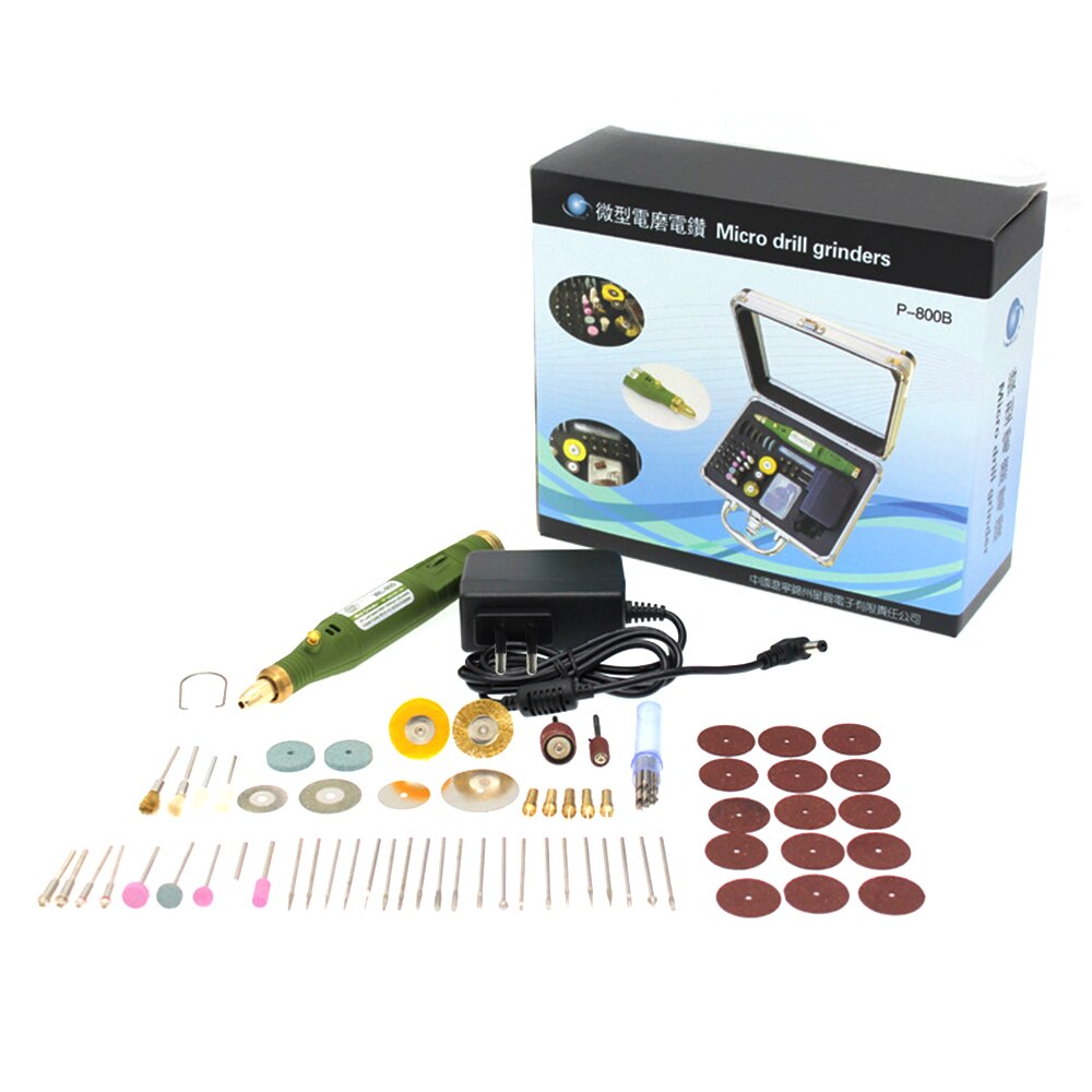 Mini Electric Grinder Set Small Jade Engraving Machine Adjustable Speed Electric Grinder Small Electric Drill US/EU Plug