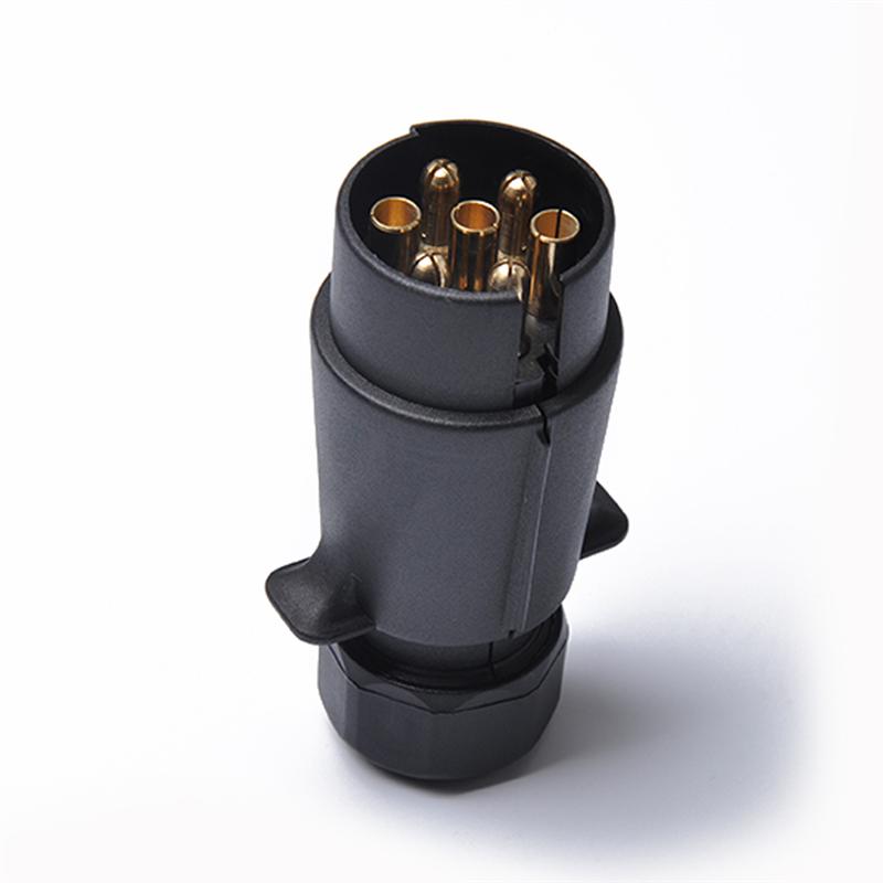12V 7 Pin Car Trailer Socket + Tow Bar Electrics W... – Grandado