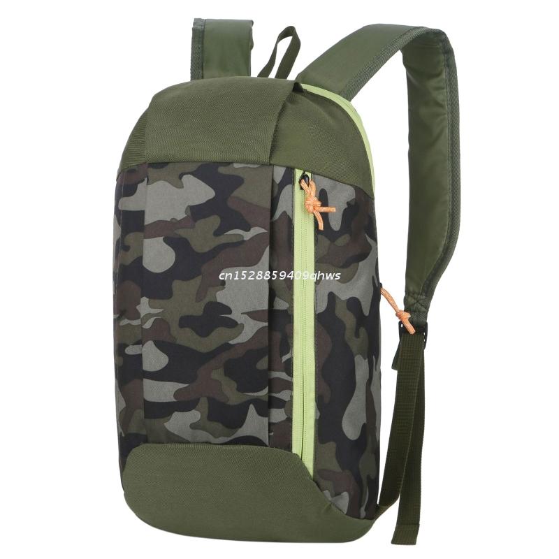 Gym Duffle Bag Backpack, Lightweight Foldable Travel Large Capacity Backpack: Green Camouflage 1