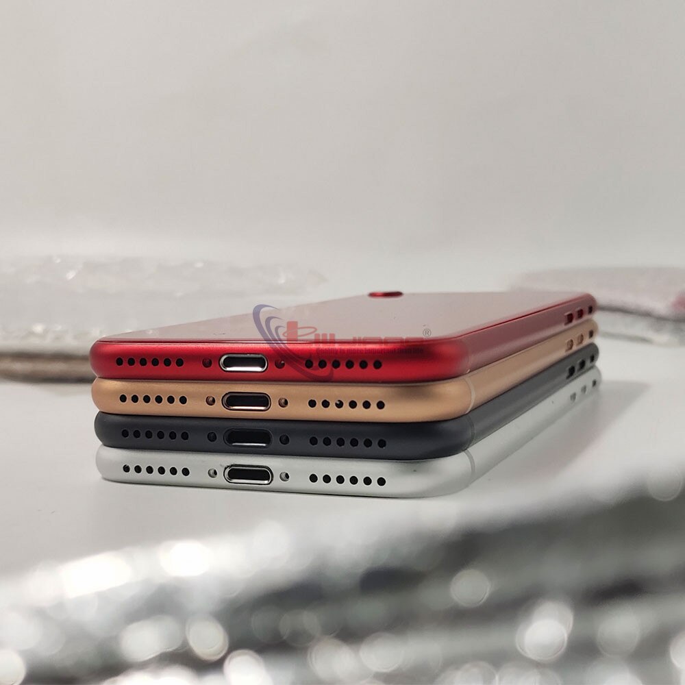 Di alta qualità Della Copertura Posteriore di Vetro Posteriore per il iPhone 8 8 più dell'alloggiamento Della Parte Posteriore del Portello Della Batteria Medio Telaio con l'installazione strumento