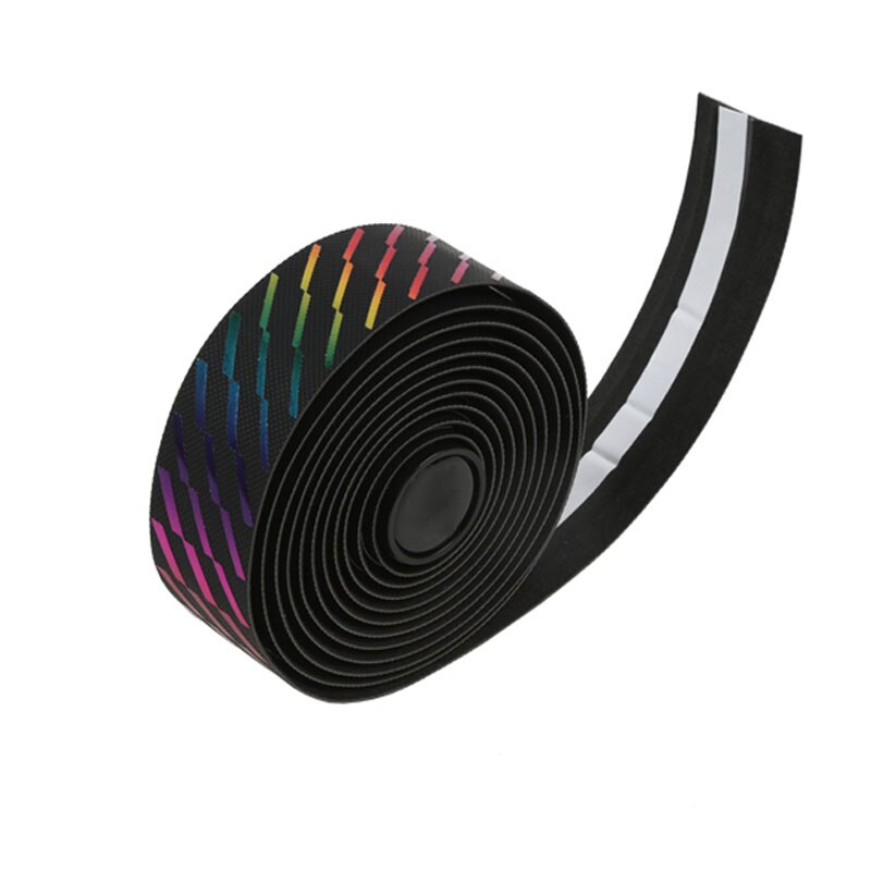 Colorful Road Bicycle Handlebar Tape Cycling Handle Belt Straps EVA PU Tape Anti-Vibration Racing Bike Handle Bar Tape Cork Wrap