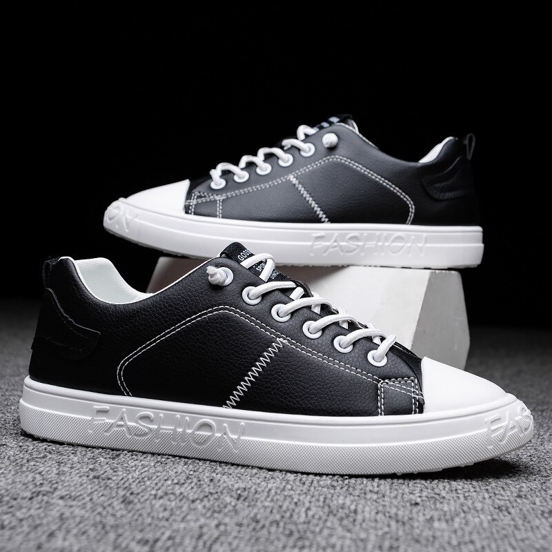 Chaussures Pour Hommes nouvelle Tendance Hommes conseil Chaussures Coréennes Chaussures Pour Hommes Blanc Chaussures Chaussures Simples Tout-match décontracté Chaussures en cuir