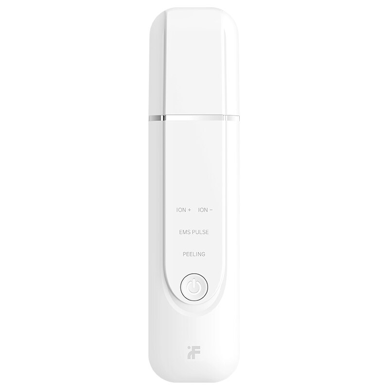 InFace Ultrasonic Ion Cleansing Instrument Massage Skin Scrubber Peeling Shovel Facial Pore Cleaner Machine Xiaomi Supply Chain: white
