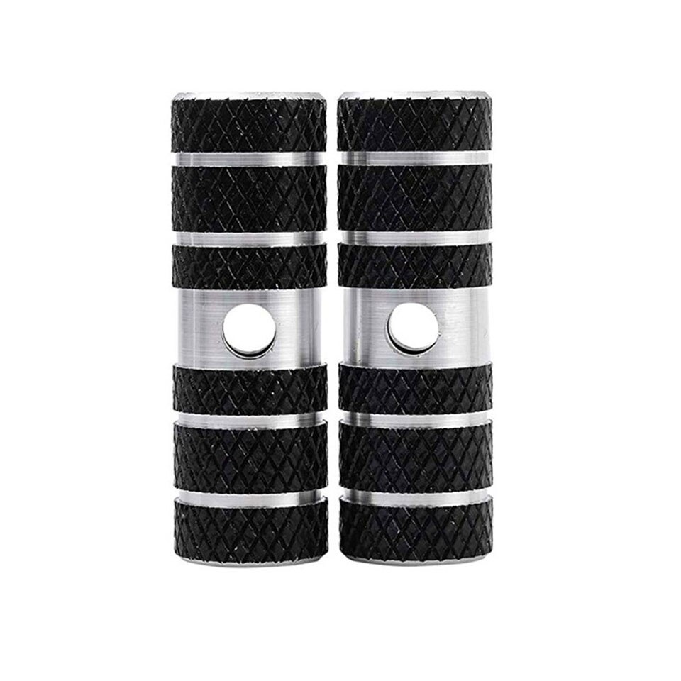 Clavijas de aleación de aluminio para bicicleta de montaña, pedales de eje trasero y delantero: Black