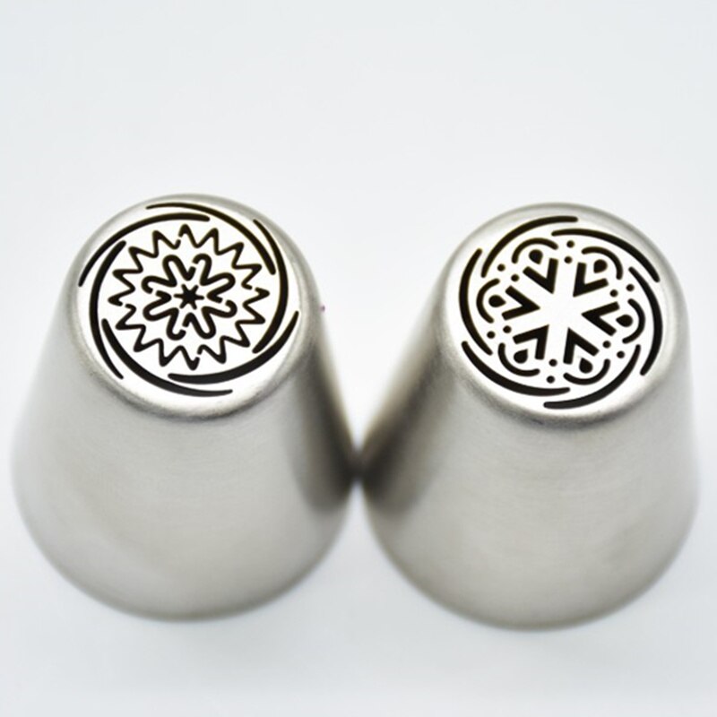 12Pcs DIY Baking Model Baking Supplies Set Decorating Tools Malaysian Decorating Mouth Stainless Steel