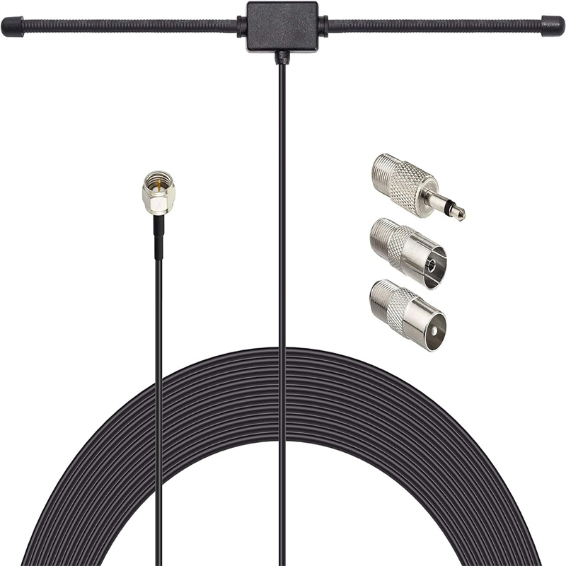 Antenne Dipôle Radio FM pour Récepteur Stéréo, Système de Musique Nik, Récepteur Audio Vidéo, Home Cinéma