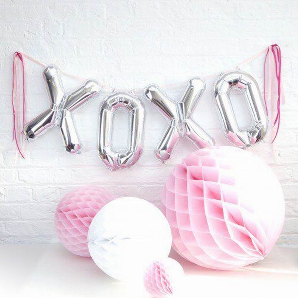 16Inch Rose Goud Xoxo Brief Folie Ballon Anniversary Wedding Valentijnsdag Verjaardag Party Decoration Bridal Douche Globos Ballon