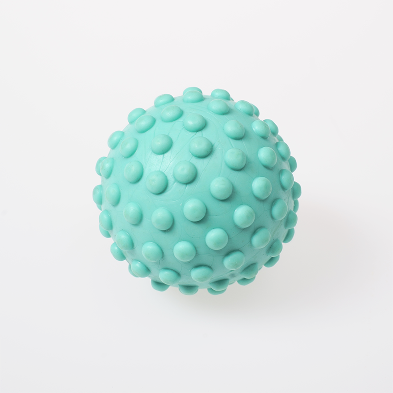 4.5CM Massage Ball Fitness Yoga Balls Muscle Relax Apparatus Trigger Point Fitness Equipment Ball Hand Foot Pain Stress Relief: Sky Blue