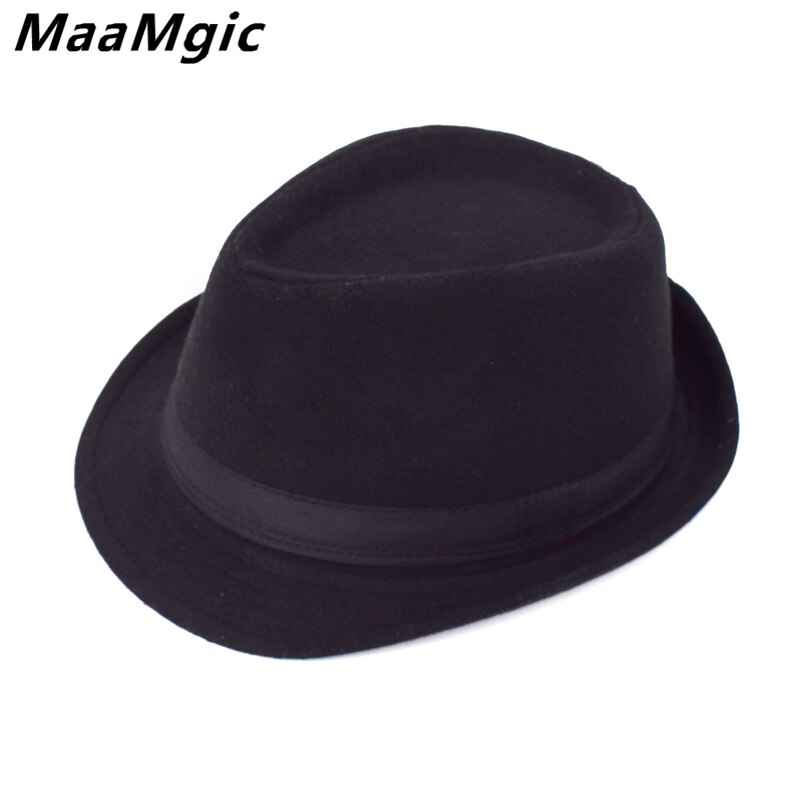 Original Unisex Structured Wool Fedora Hat Fedora hats for men Jazz fedora felt hat head England Style Christmas Trilby
