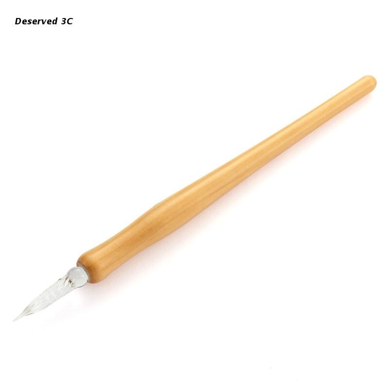 Tre kalligrafi dip penn engelsk kalligrafi penneskrift skrå dip pennholder