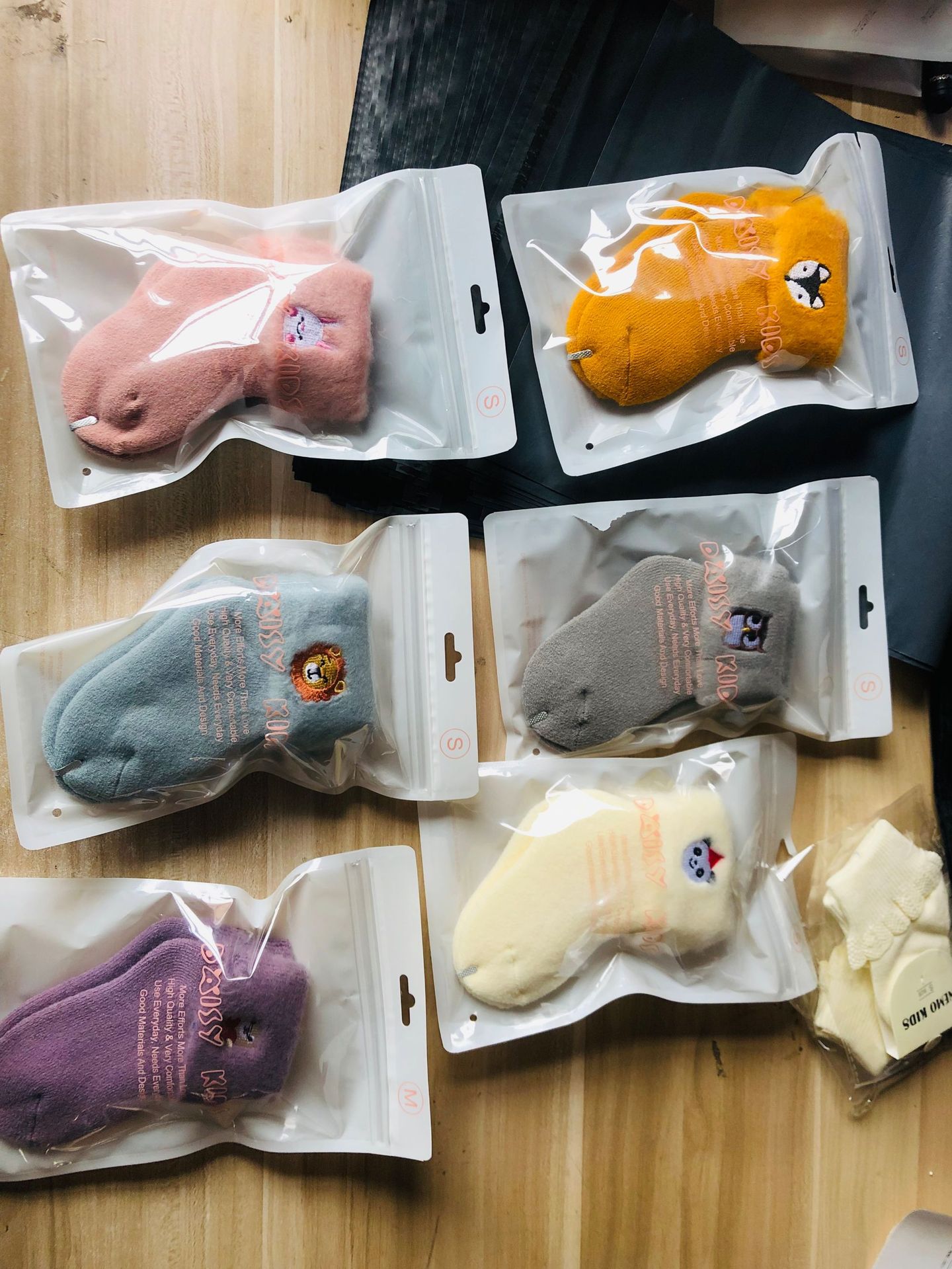 Winter Dikke Warme Badstof Leuke Sokken Cartoon Dieren Sokken Warmer Baby Baby Meisjes Jongens Sok Peuter Warm sok 0-3Y
