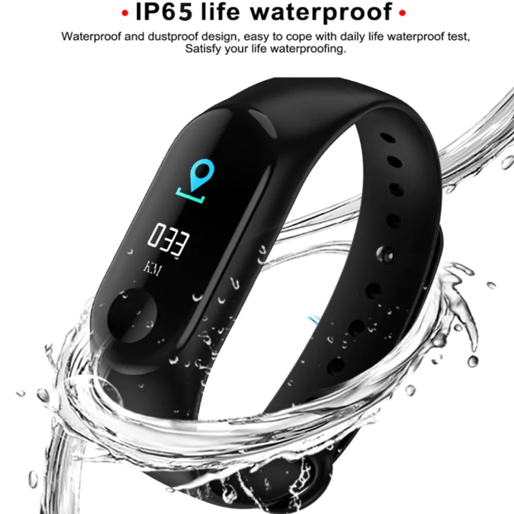 M3 Pro Smart Band Waterproof Fitness Tracker VS M3 Plus Smart Bracelet Blood Pressure Heart Rate Monitor