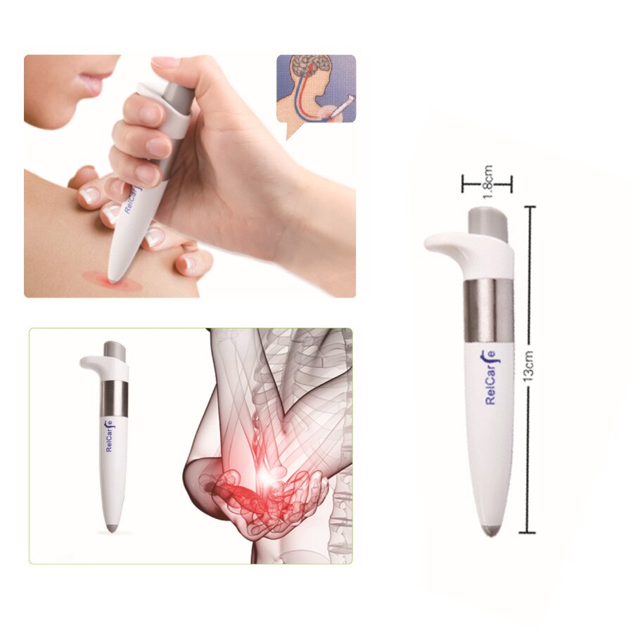 Electronic Pulse Massager Analgesia Acupuncture Therapy Heal Massage Instrument Meridian Energy Pen Muscle Shoulder Pain Relief