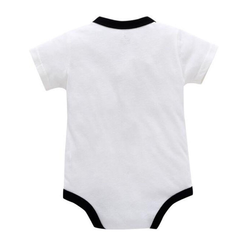 Newborn Baby Clothes Cotton Boy Romper O Neck Gentleman Body for Newborns Overalls Jumpsuit Clothing Bebe Baby 6-9M
