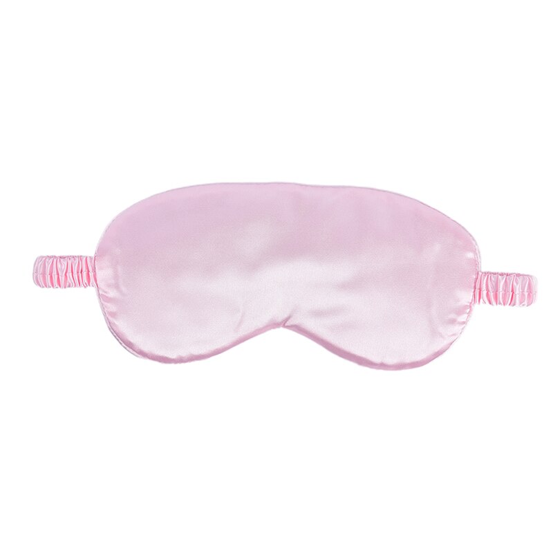 1pc slaapmaskers, natuurlijk slaapmasker, oogmasker, ooglapje: Lichtroze
