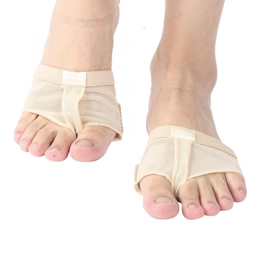 1 paar Dans Poot Pads Schoenen Voet Thong Toe Poot Pad Ballet Dans Voorvoet Half Beschermende Schoenen Fitness Sport Voorvoet pad