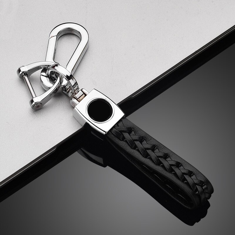Coque de protection de voiture en TPU, Fiber de carbone, pour Kia Ceed Rio Rio5 Sportage R K3 KX3 K4 K5 Ceed Sorento Cerato Optima: Black Keychain 2