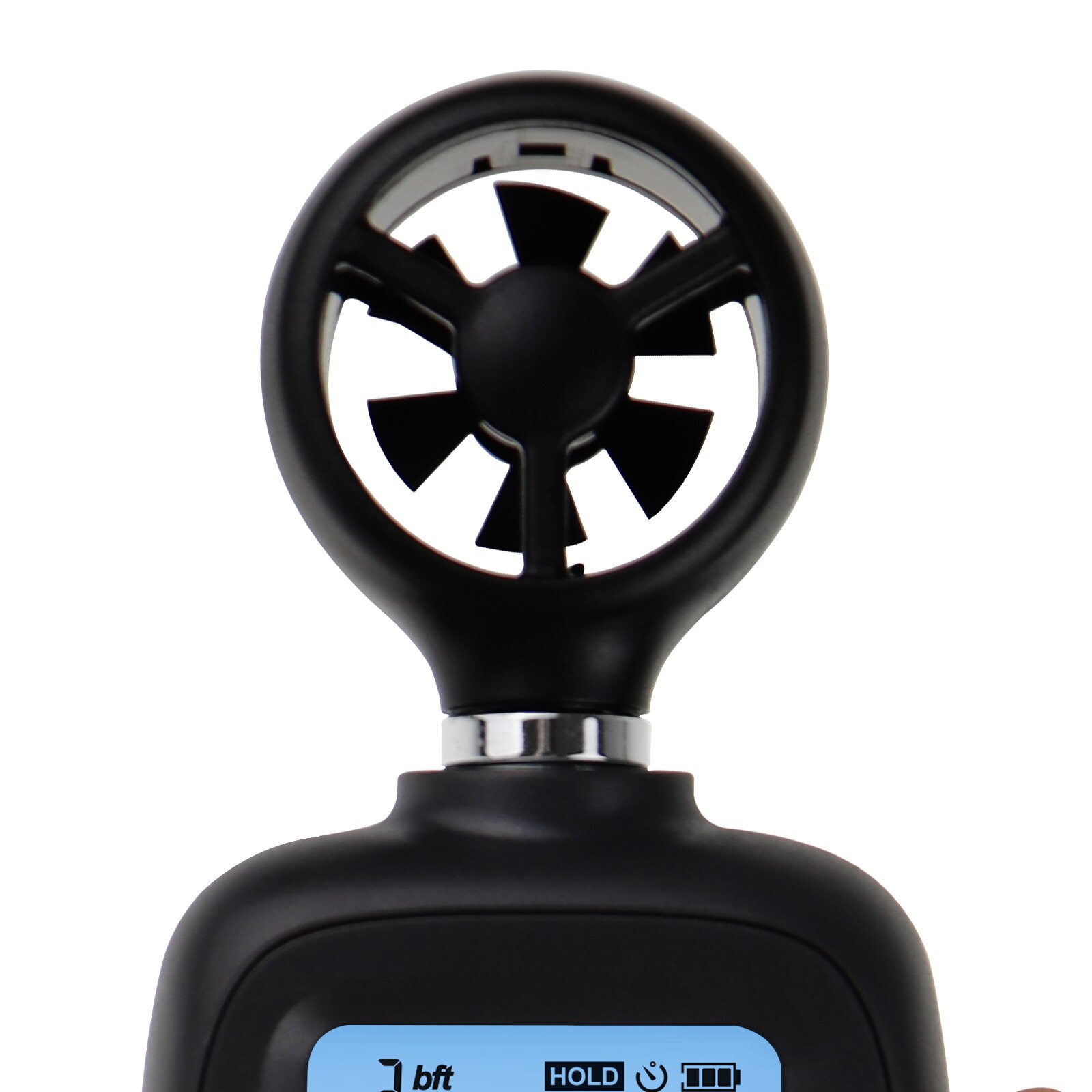 Digital Wind Speed Anemometer Handheld Temperature Air Velocity Wind Chill Measurement Gauge w/ Data Recording Beaufort Scale