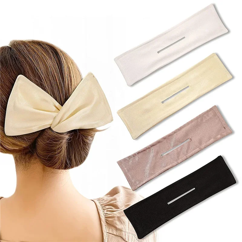 1Pc Trend Deft Bun Maker Colorful Women Hair Styling Headband Braid Hair Twist French Stylish DIY Hair Accessories