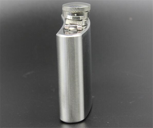 4oz Stainless Steel Pocket Flask Russian Hip Flask Male Small Portable Mini Shot Bottles Whiskey Jug Small For Man