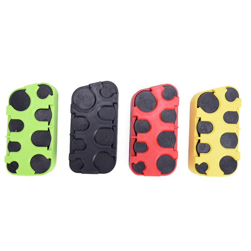 Plastic muntenverzameling portemonnee portemonnee organizer houder mini euromunten dispenser voor bus taxi auto muntwisselaar houder