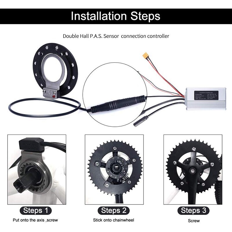 Bike Power Pedal Assist Sensor Cycling Accessories Bicycle Parts Bicycle PAS Electric Bicycle Style 1