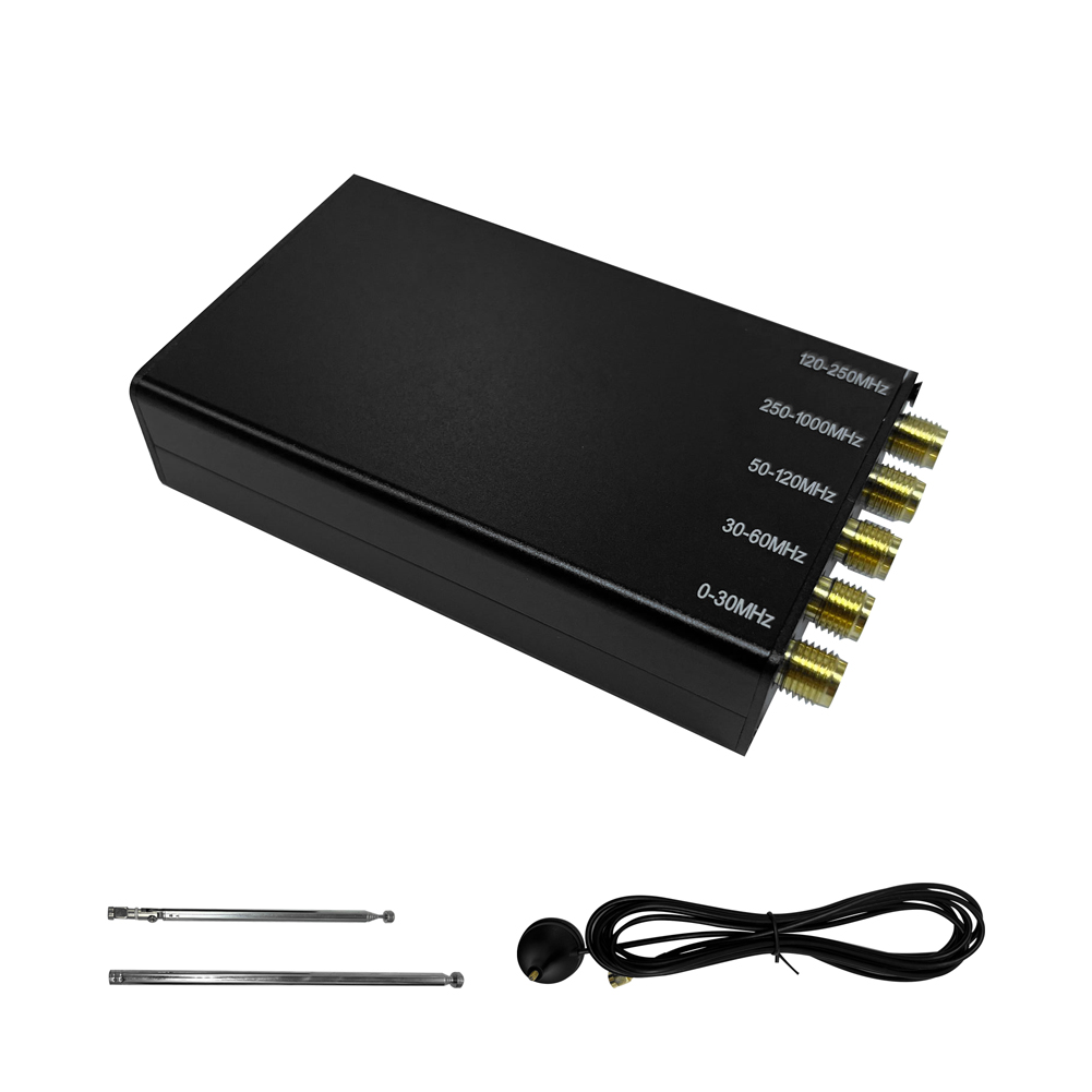 10kHz~1GHz SDR Receiver RSP HF AM FM SSB CW Aviation Band Receiver Multiplatform Support Beginner Amateur Radio With Antenna