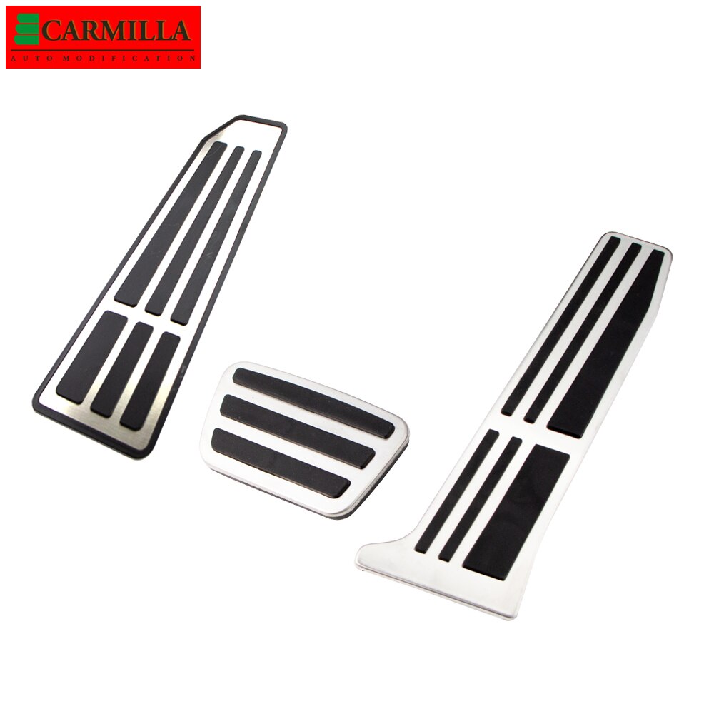 Carmilla Stainless Steel Car Pedals Protector for Lexus ES ES200 ES260 ES300H ES350 F SPORT Accessories